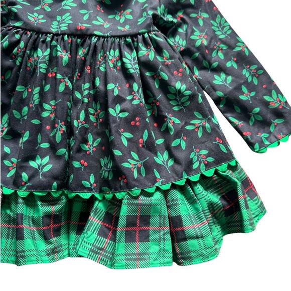 SWEET MAGNOLIA CLOTHING CO. Holly Berry Dress 18m NWT - Picture 4 of 6